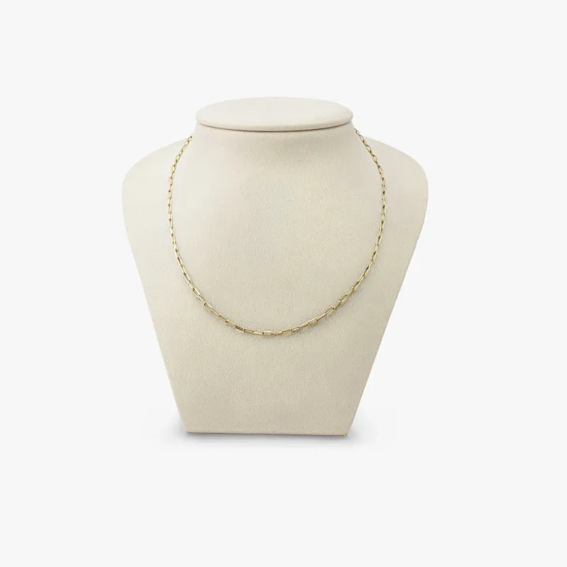 Archive Delicate Paperclip Chain made by Awe Inspired