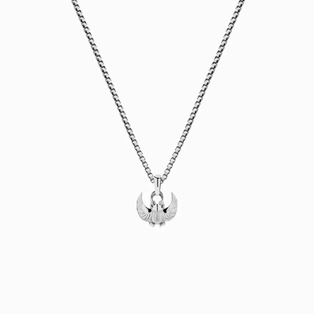 Winged Scarab Necklace sold by Awe Inspired product image thumbnail 5