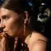 Earth Goddess Talisman Drop Earrings sold by Awe Inspired
