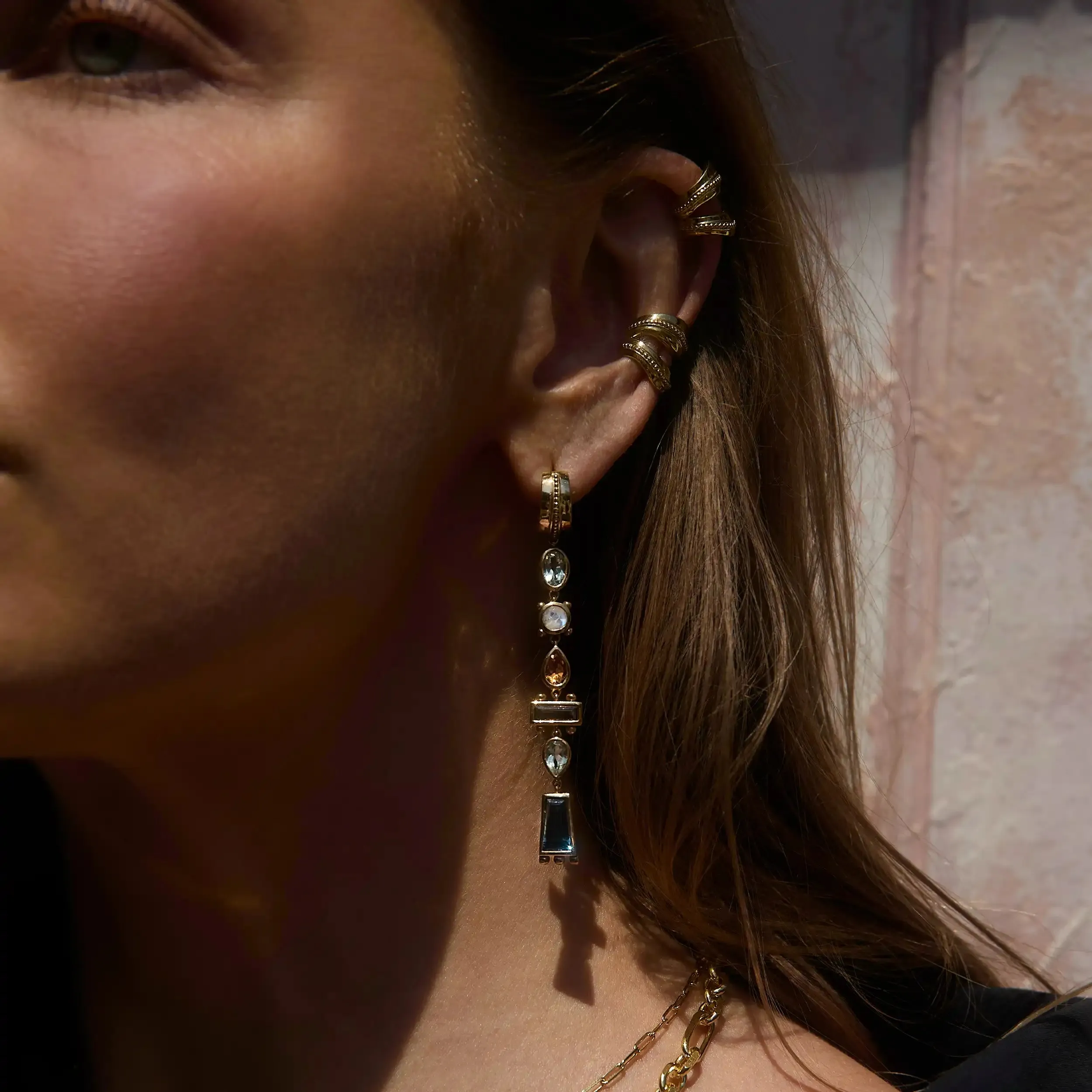 Earth Goddess Talisman Drop Earrings sold by Awe Inspired product image thumbnail 2