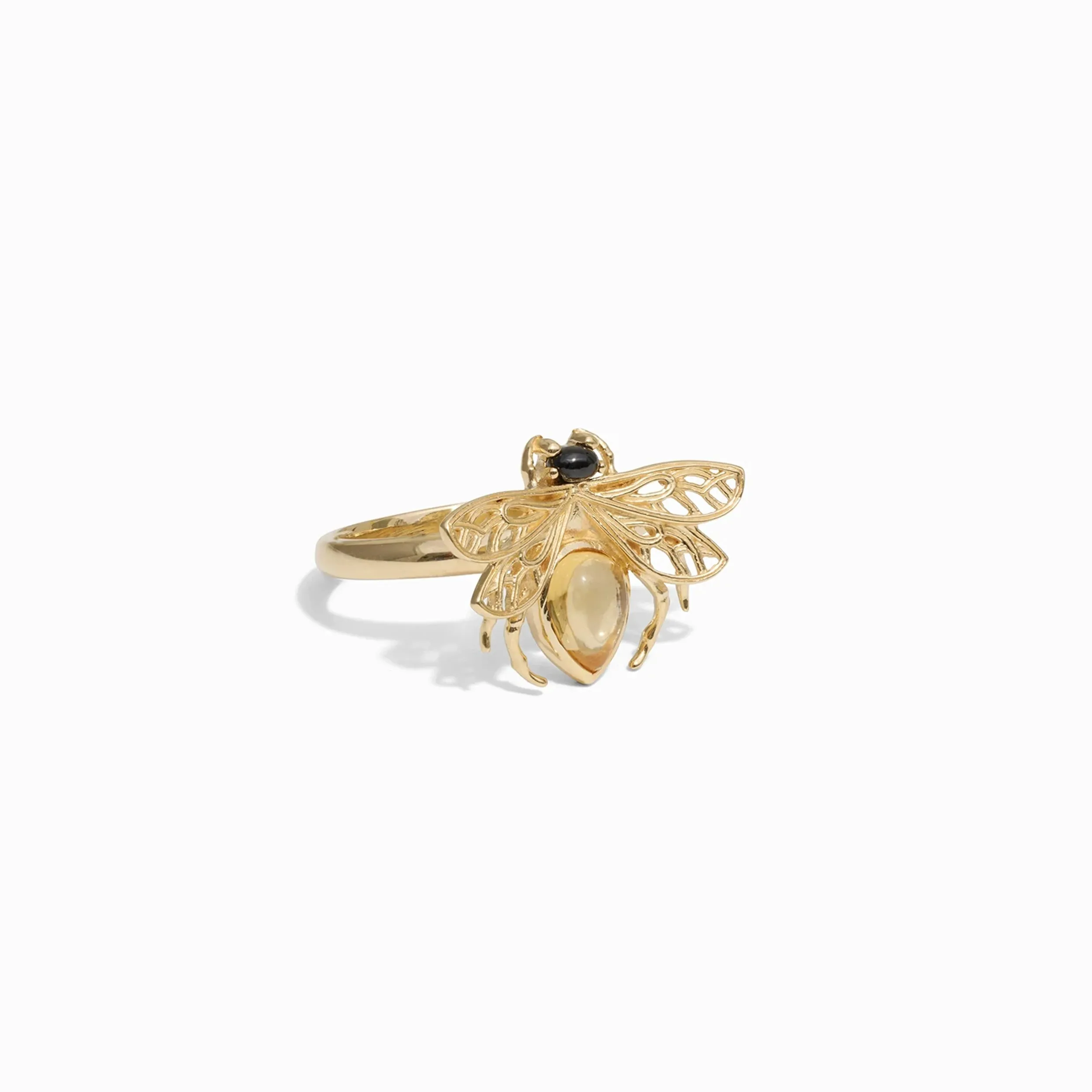 Citrine Bee Ring sold by Awe Inspired product image thumbnail 3