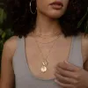 Watchful Moon Eye Necklace sold by Awe Inspired