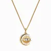Watchful Moon Eye Necklace sold by Awe Inspired