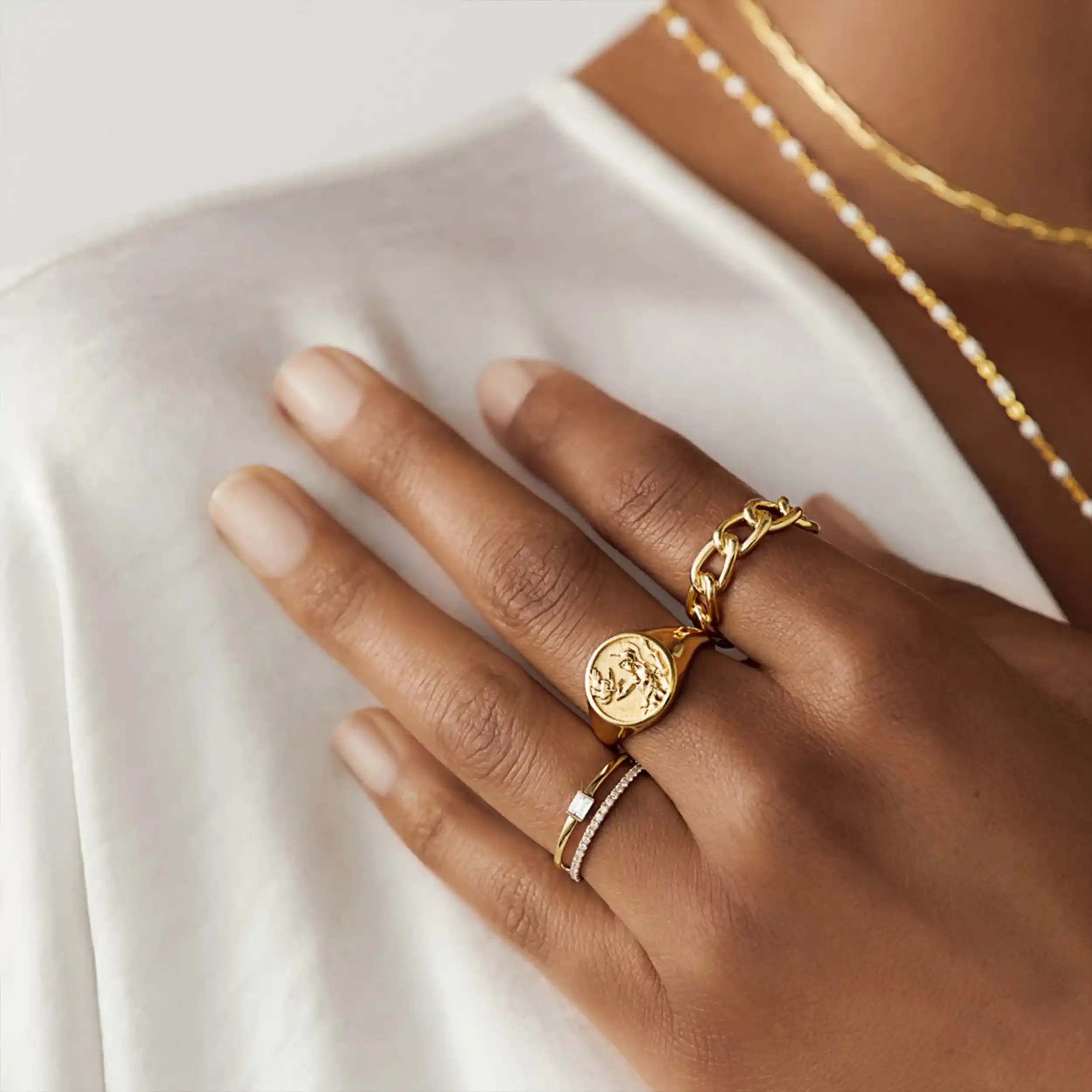 Athena Signet Ring sold by Awe Inspired product image thumbnail 2