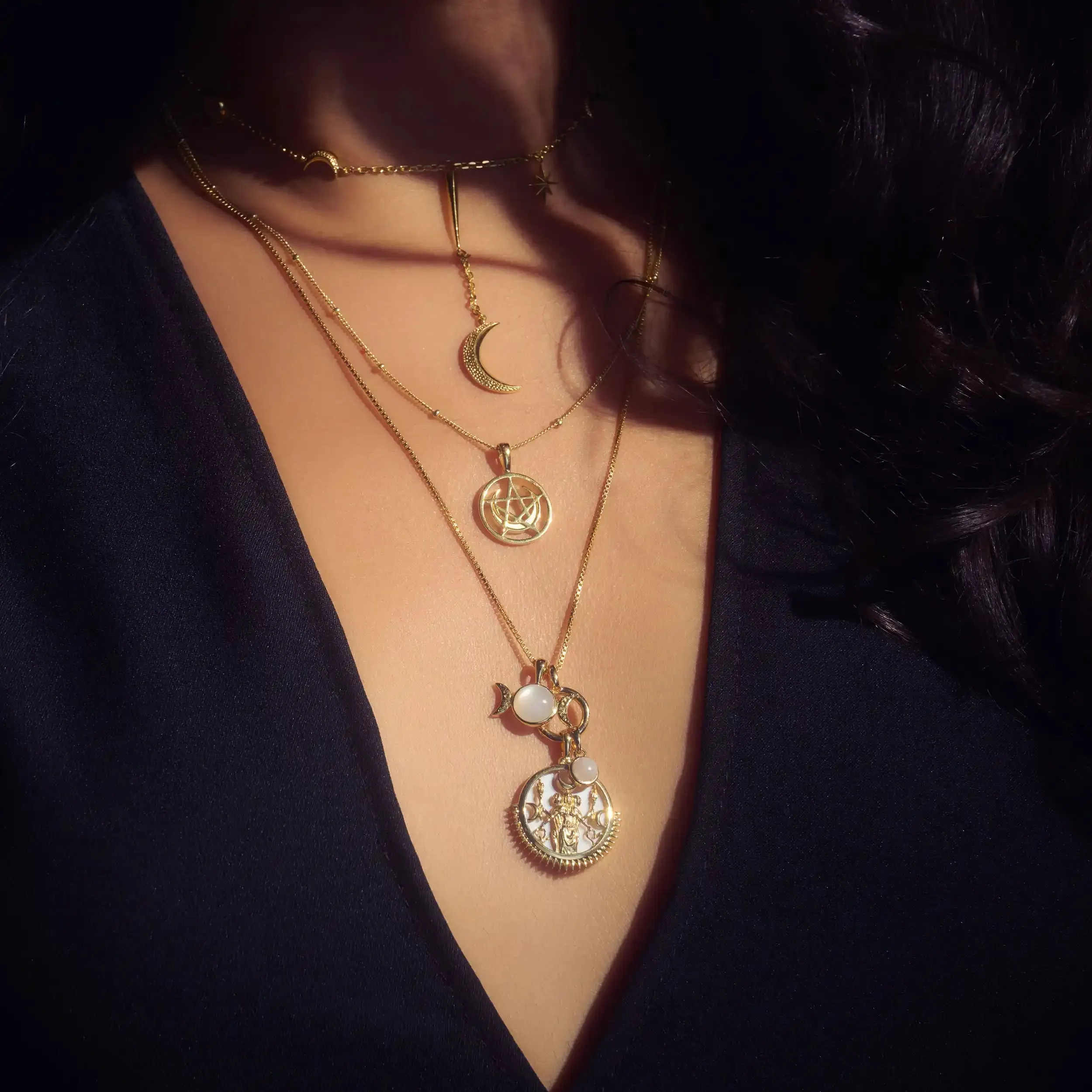 Reclaiming the Pentagram Necklace sold by Awe Inspired product image thumbnail 2