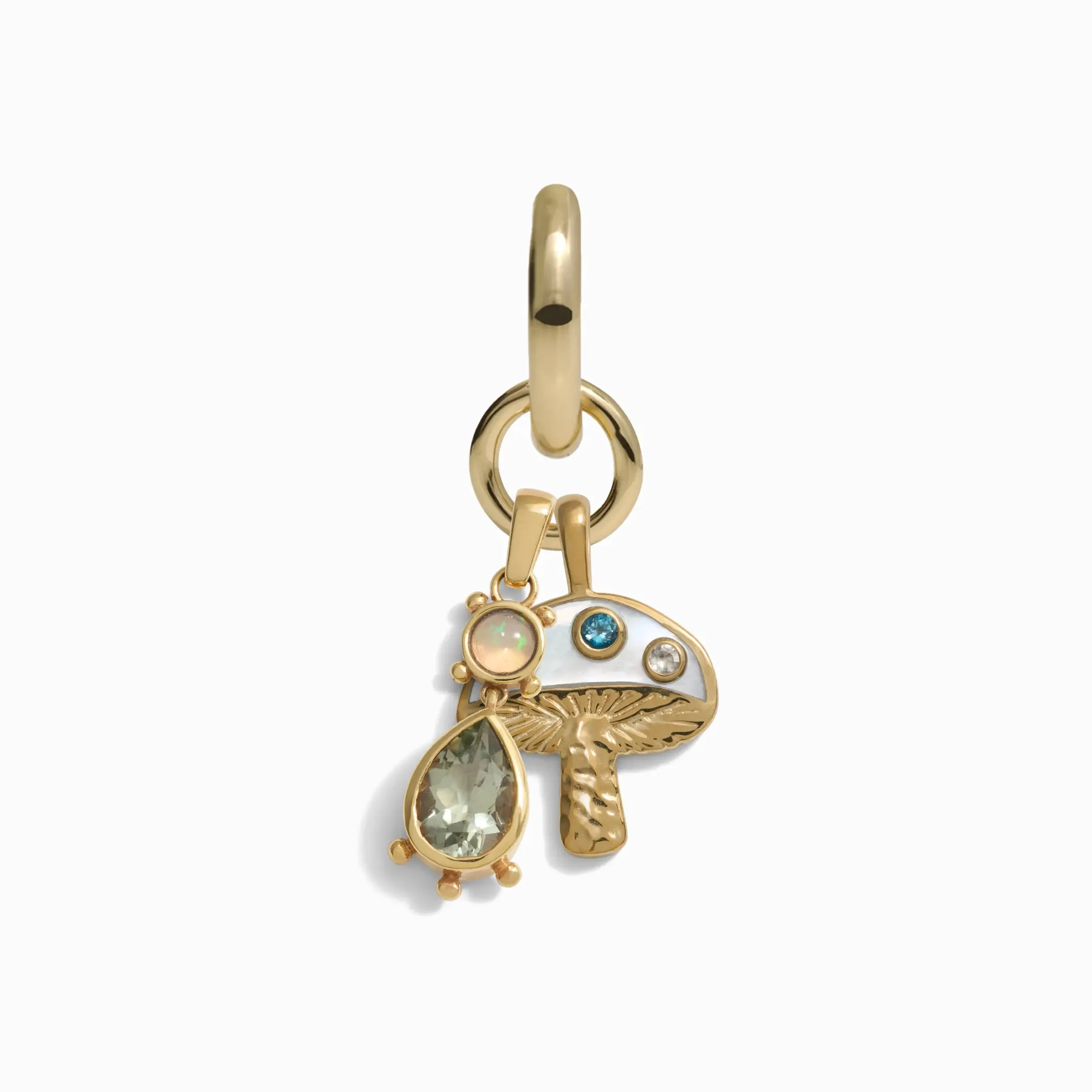Magic Mushroom Single Charm Earring sold by Awe Inspired