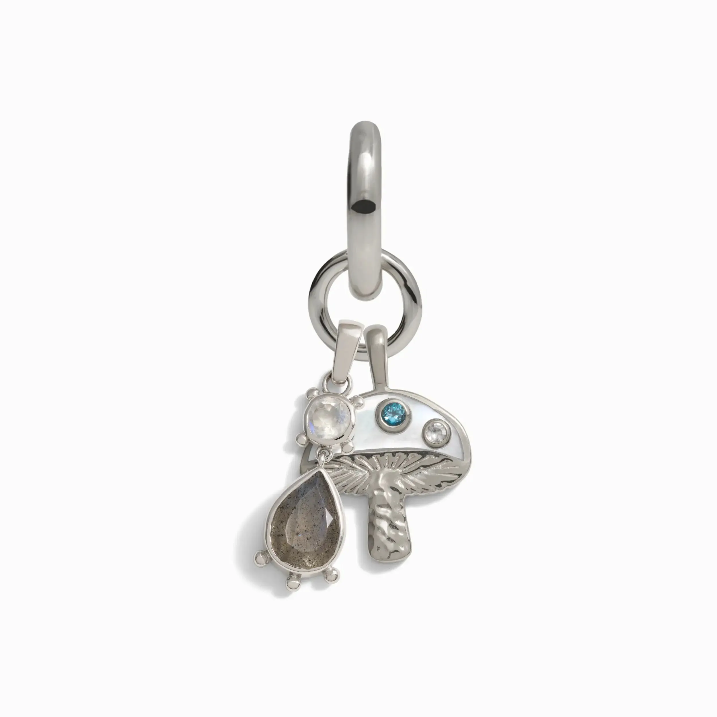 Magic Mushroom Single Charm Earring sold by Awe Inspired product image thumbnail 5