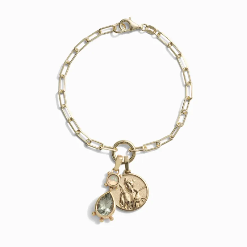 Wild Goddess Charm Bracelet sold by Awe Inspired