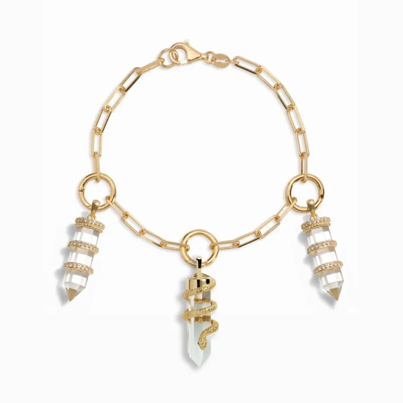 Guardian's Crystal Charm Bracelet sold by Awe Inspired