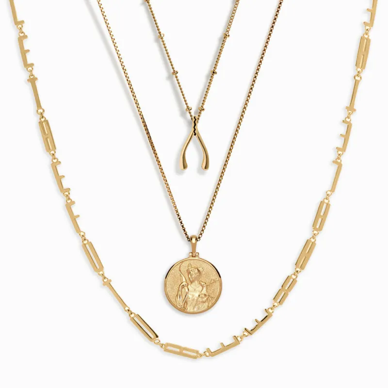 The Wish of Artemis Necklace Set sold by Awe Inspired