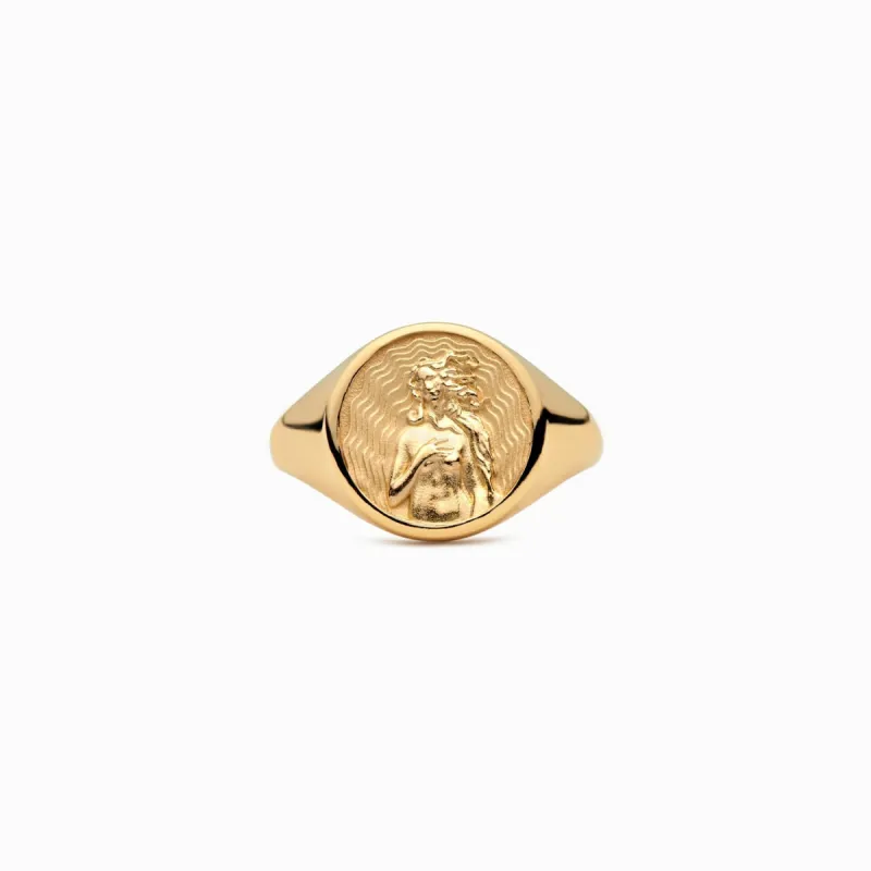 Aphrodite Signet Ring sold by Awe Inspired