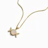 Mini Triple Moon Necklace sold by Awe Inspired