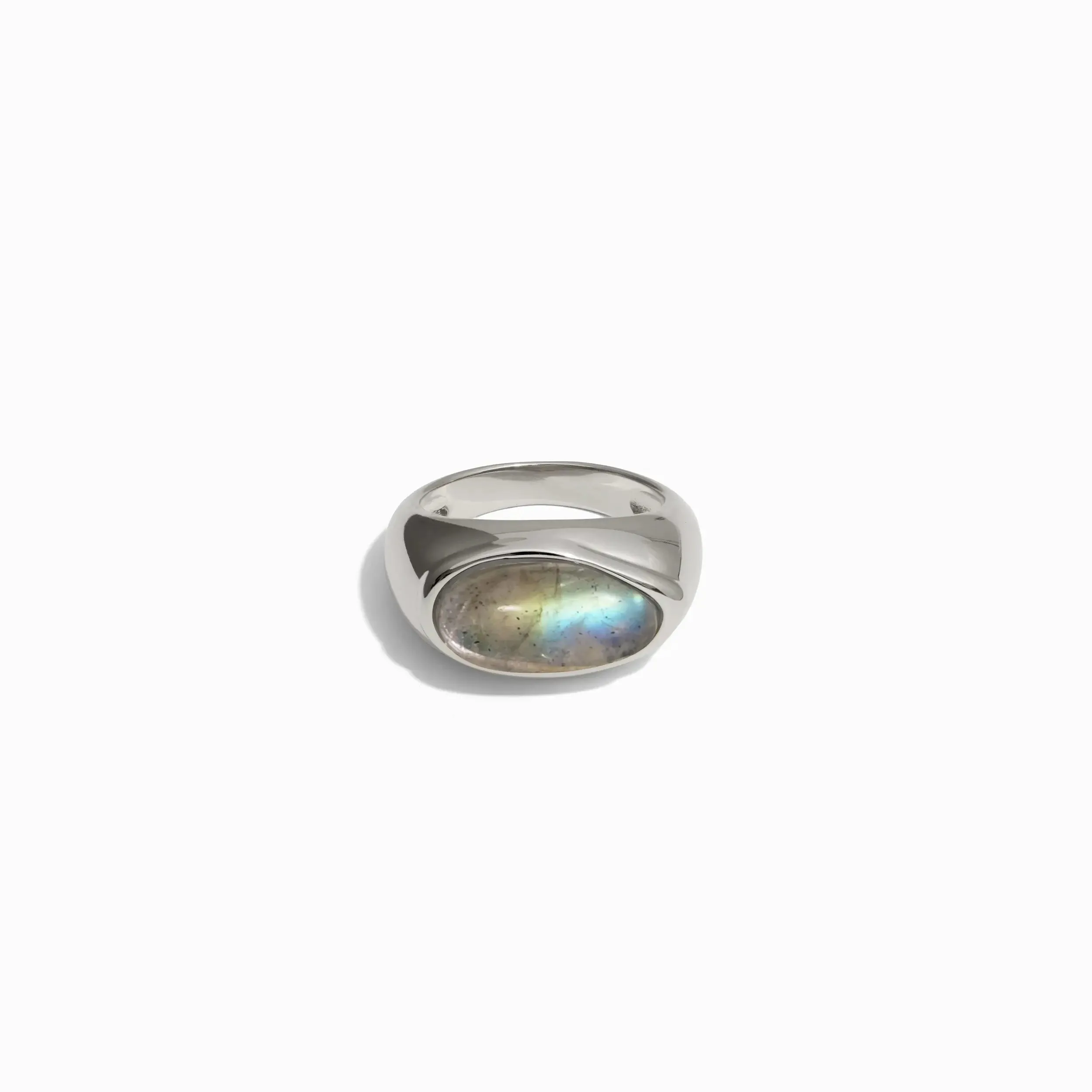 Labradorite Signet Ring sold by Awe Inspired