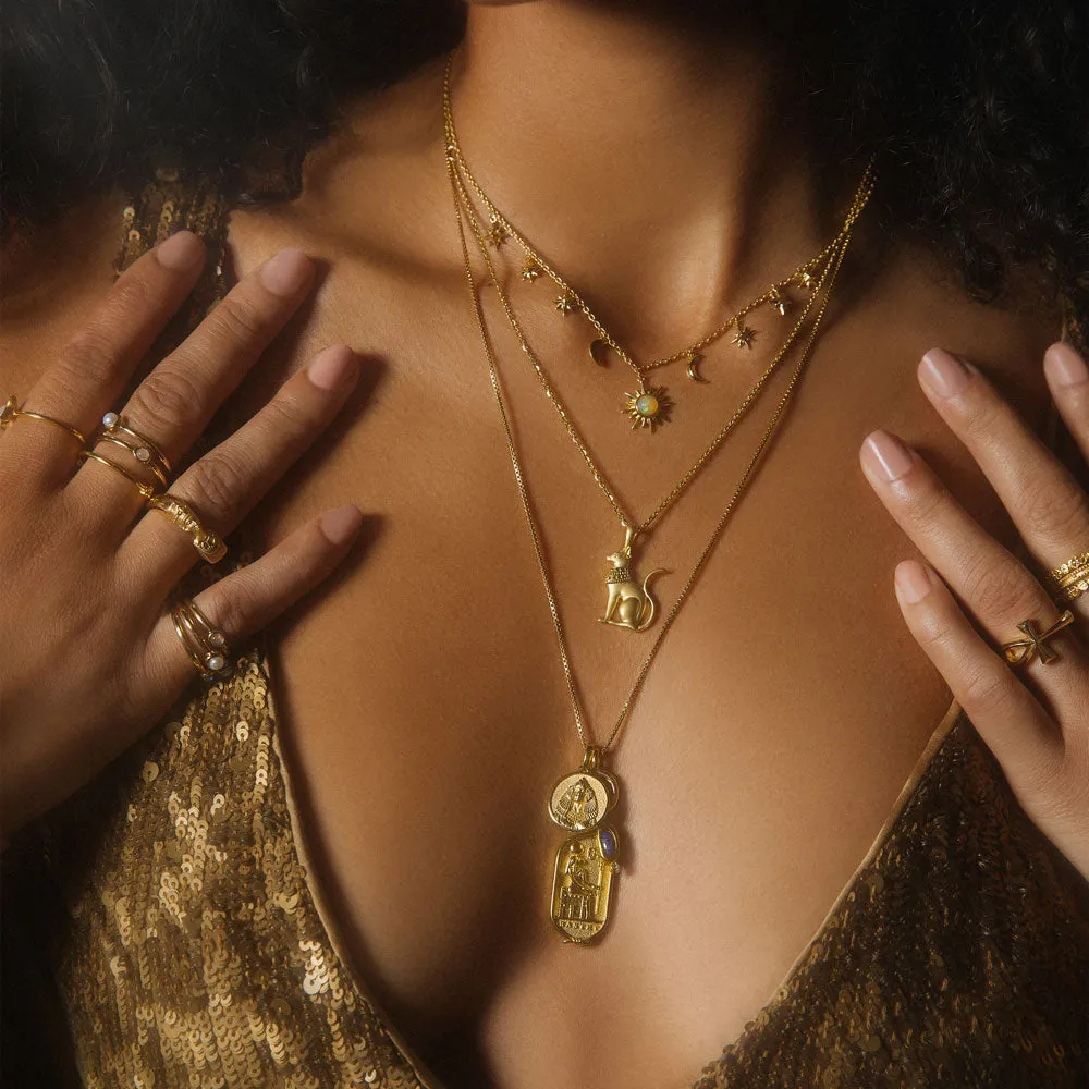 Think Like A Queen Necklace Set sold by Awe Inspired product image thumbnail 2