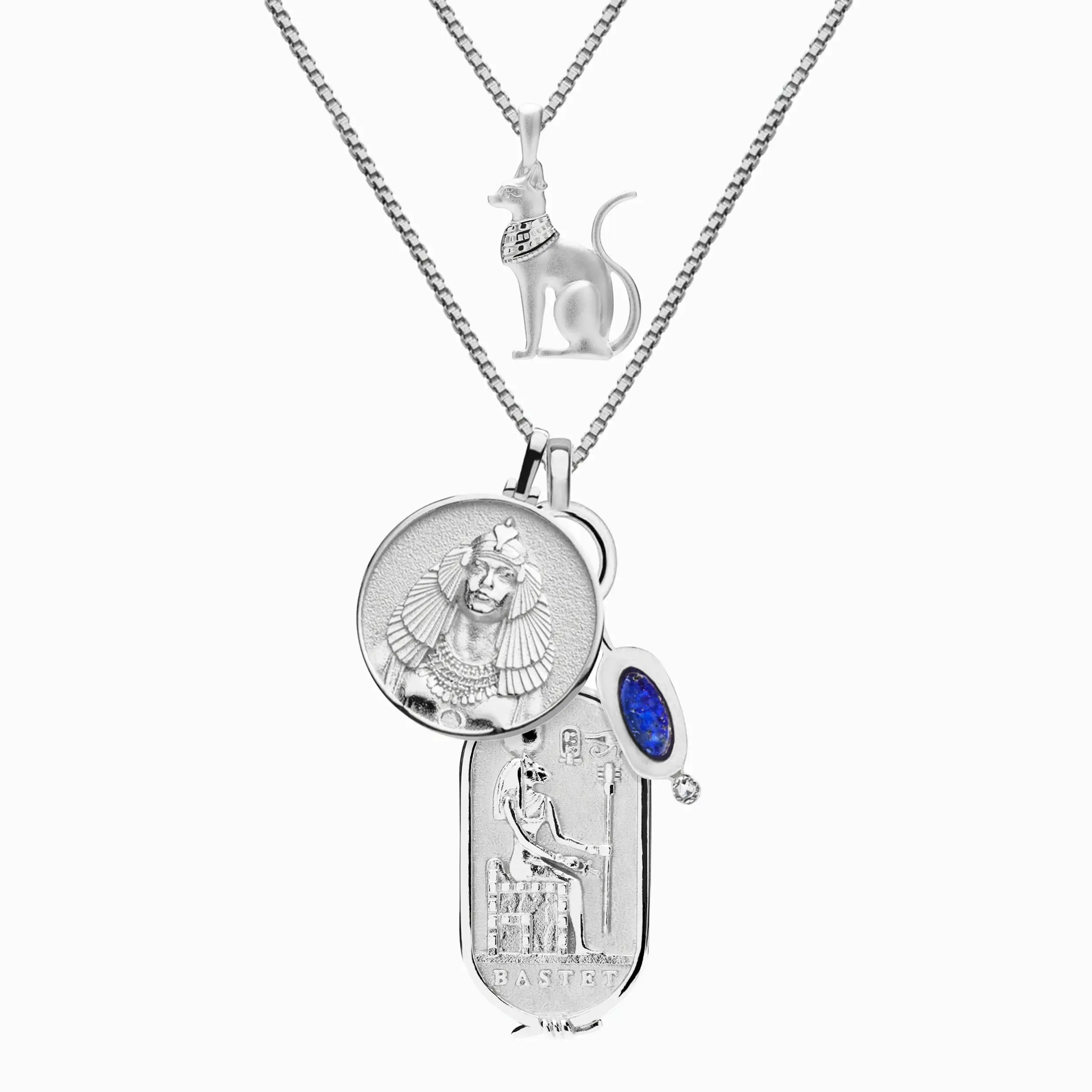 Think Like A Queen Necklace Set sold by Awe Inspired product image thumbnail 3