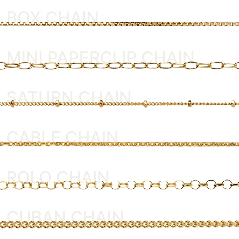 Box Chain Necklace sold by Awe Inspired product image thumbnail 4