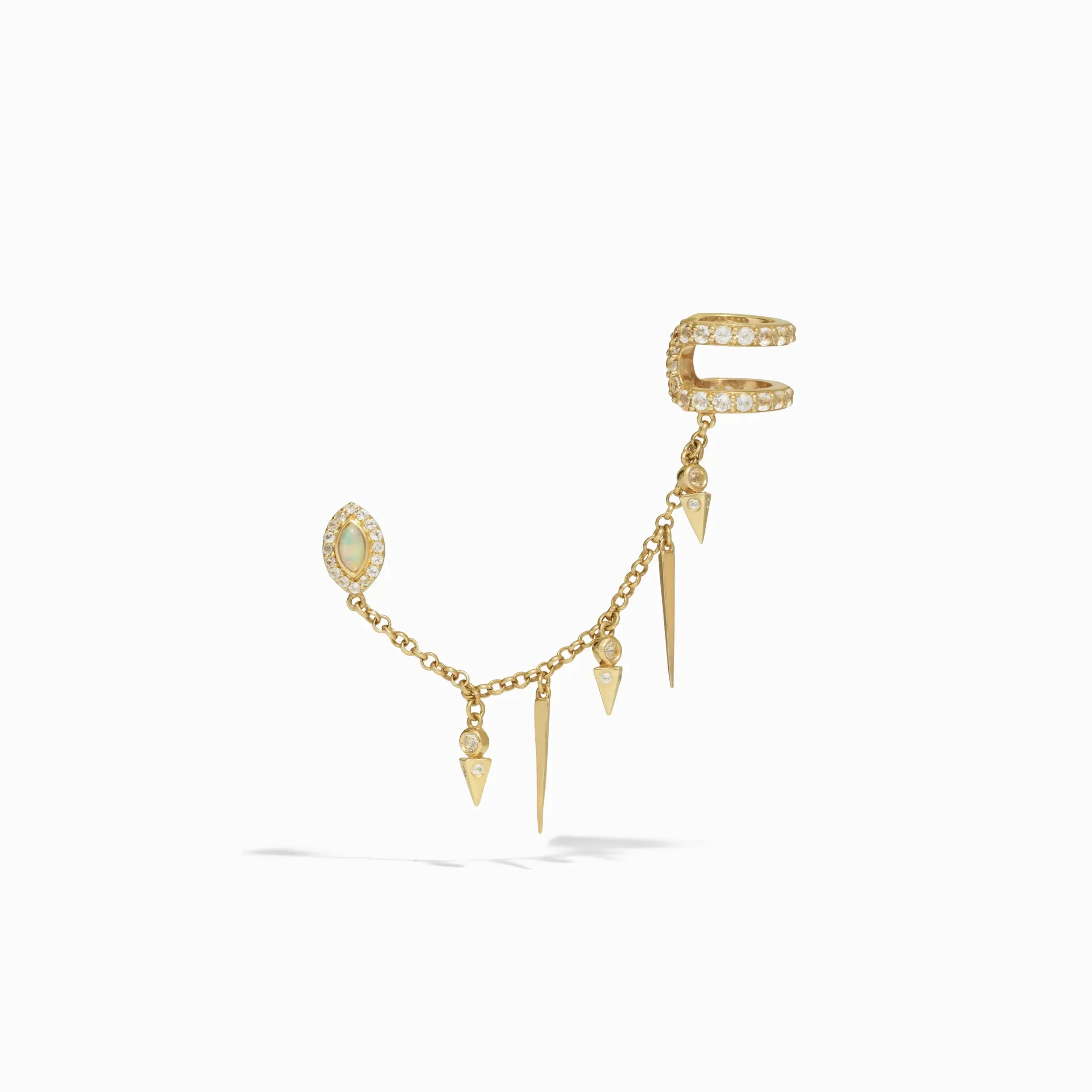 Opal Shimmering Ear Swag sold by Awe Inspired