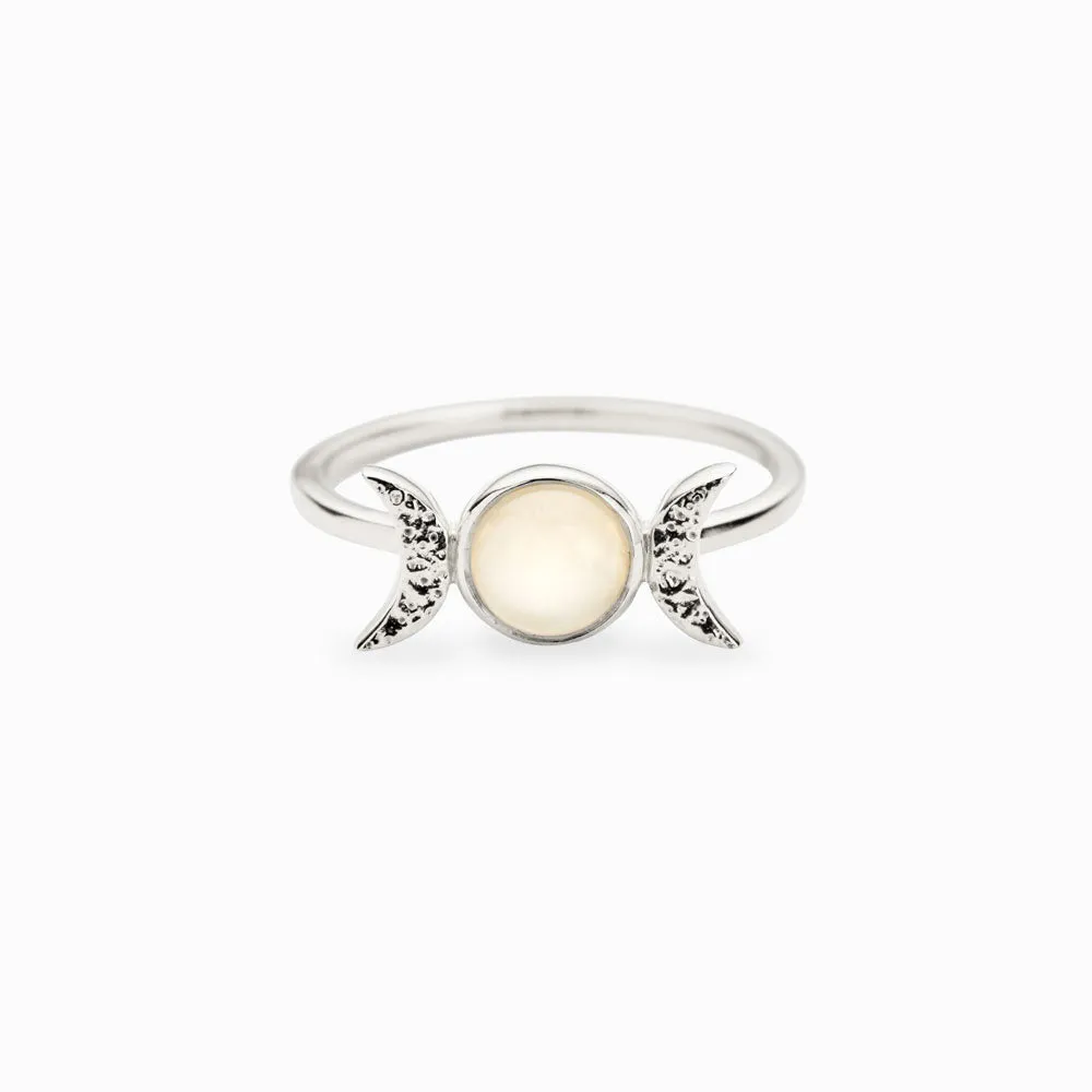 Mini Triple Moon Ring sold by Awe Inspired product image thumbnail 4