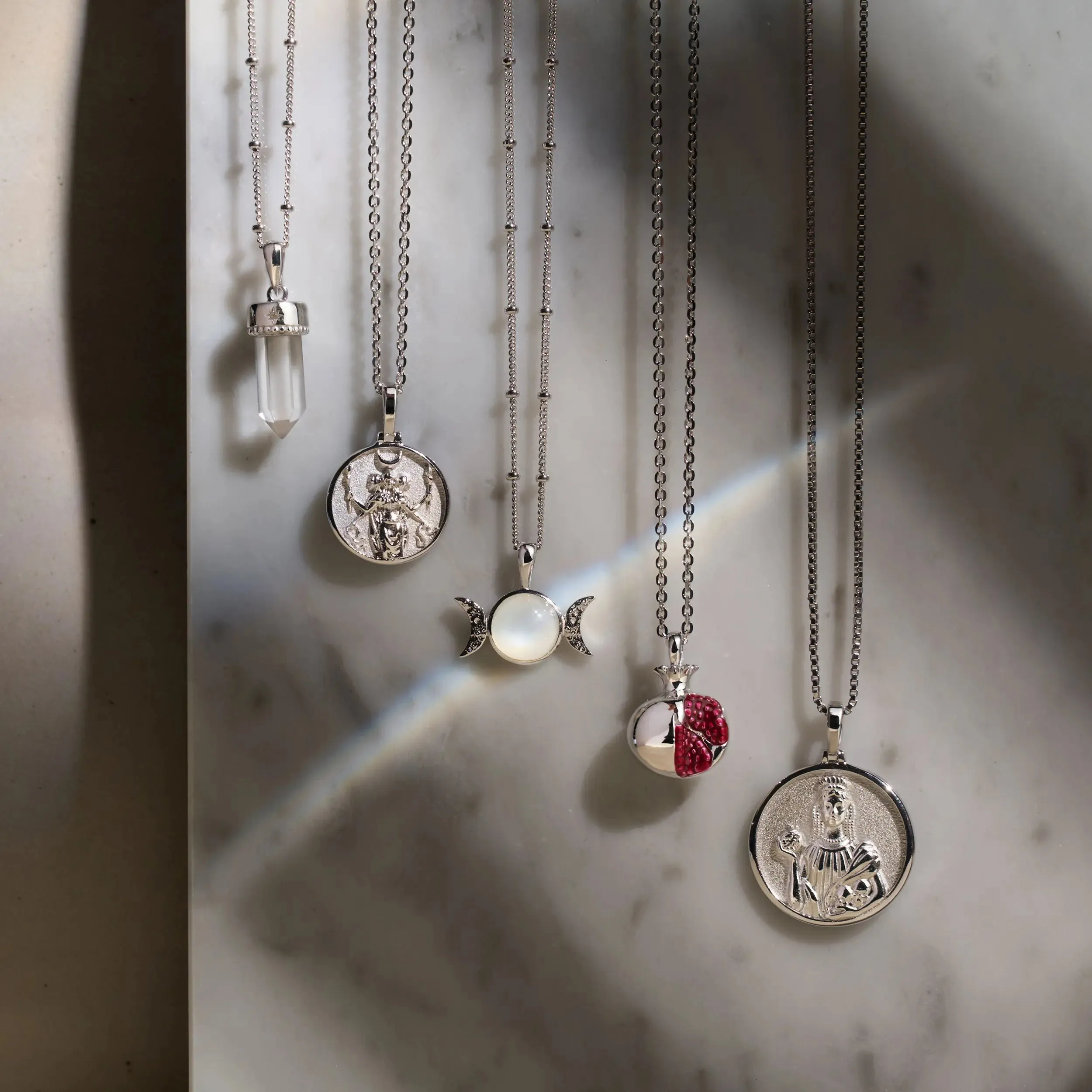 Pomegranate Necklace sold by Awe Inspired product image thumbnail 4