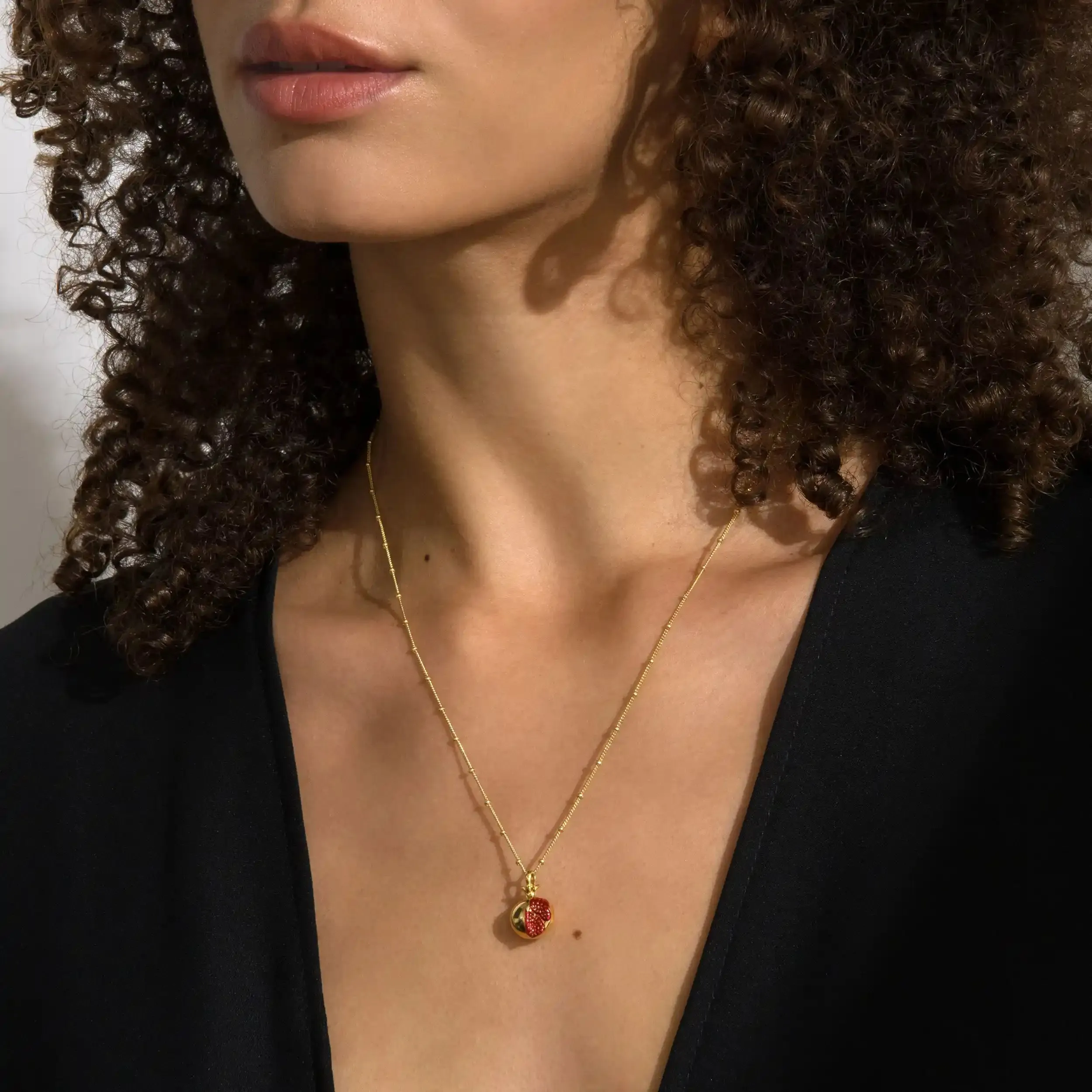 Pomegranate Necklace sold by Awe Inspired product image thumbnail 2