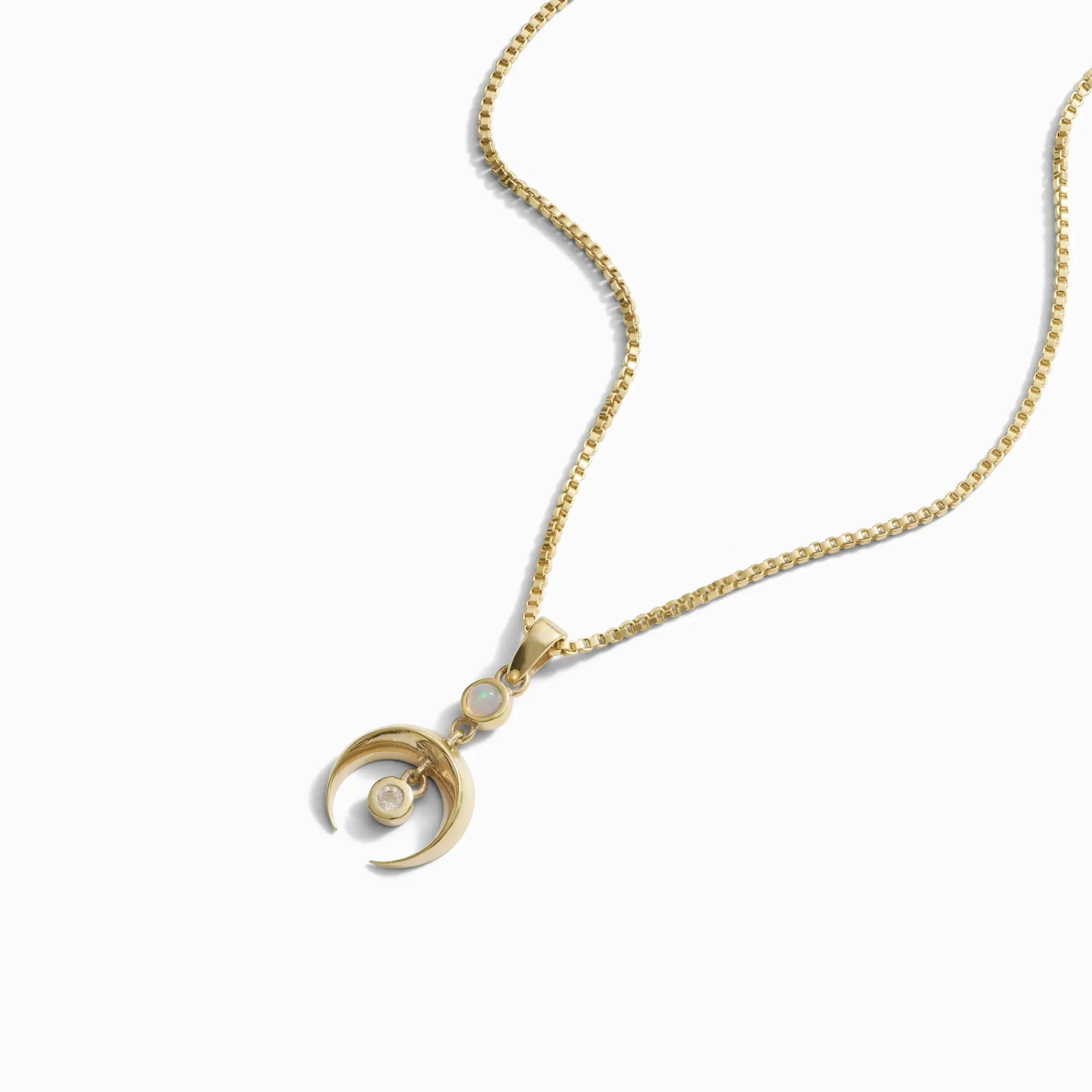 Crescent Spike Opal Amulet sold by Awe Inspired product image thumbnail 4