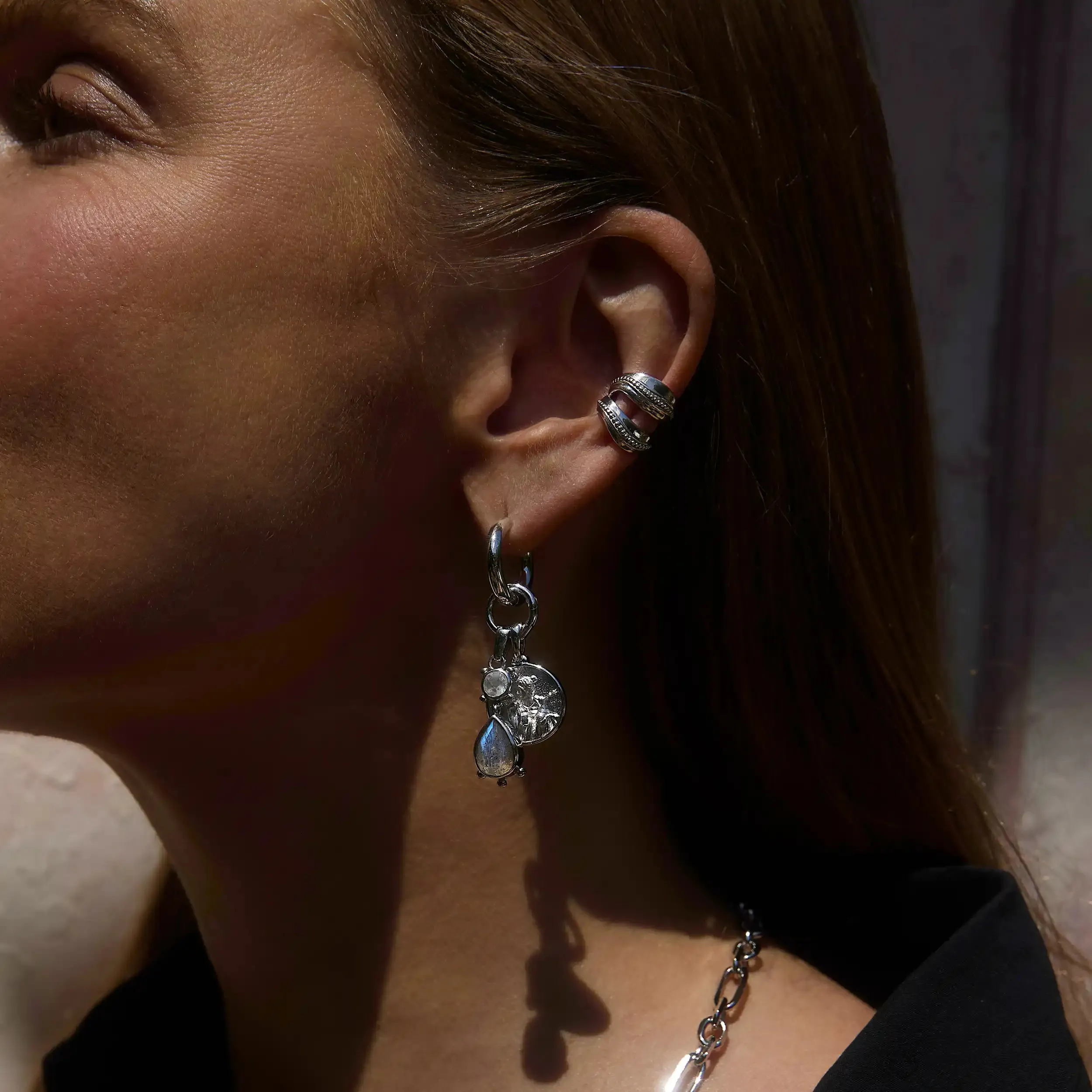 Wild Goddess Single Charm Earring sold by Awe Inspired product image thumbnail 3