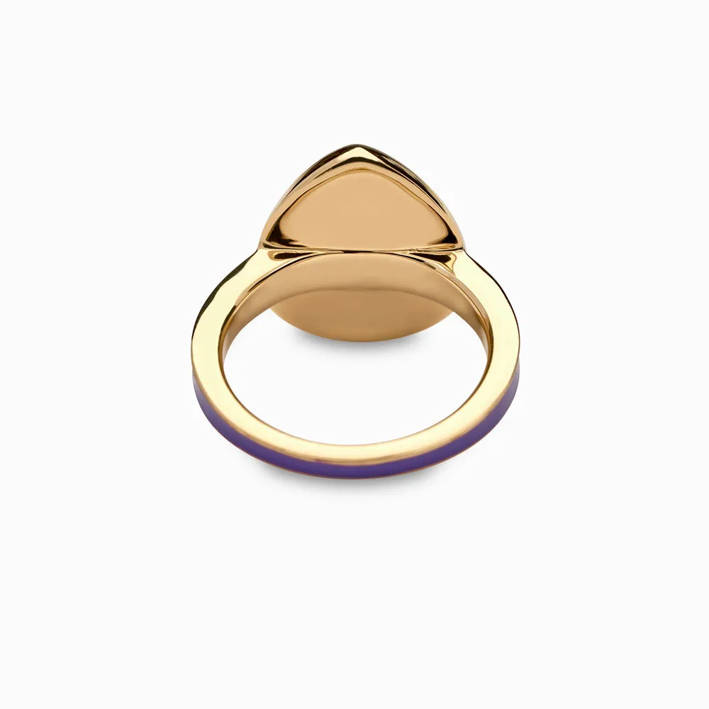 Violet Amethyst Aura Ring sold by Awe Inspired product image thumbnail 4