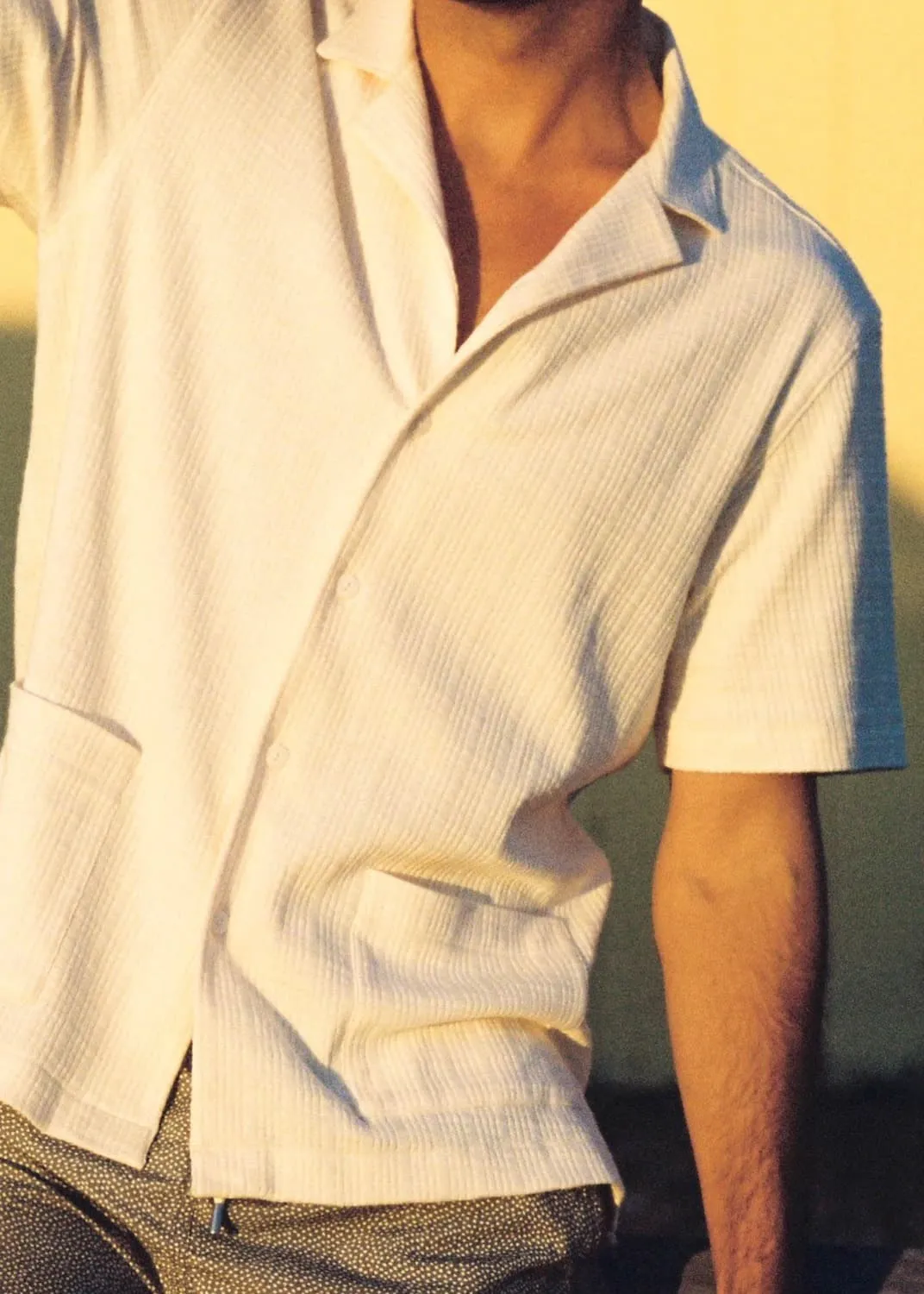 Logan Knit Camp Shirt sold by Daise product image thumbnail 2