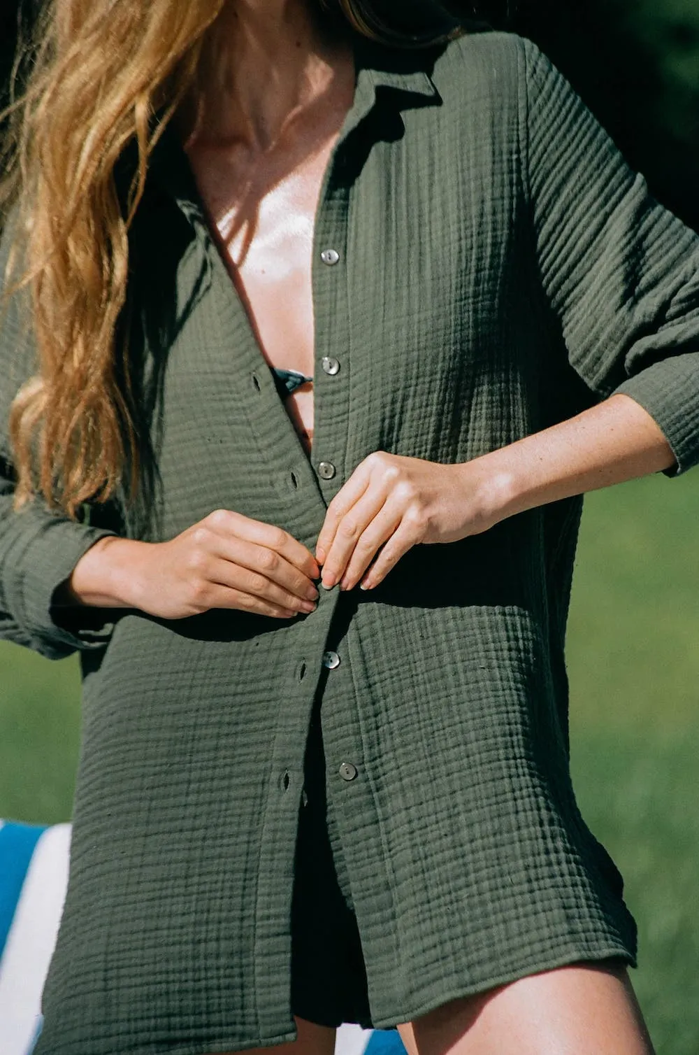 Pru Oversized Button Down sold by Daise product image thumbnail 5