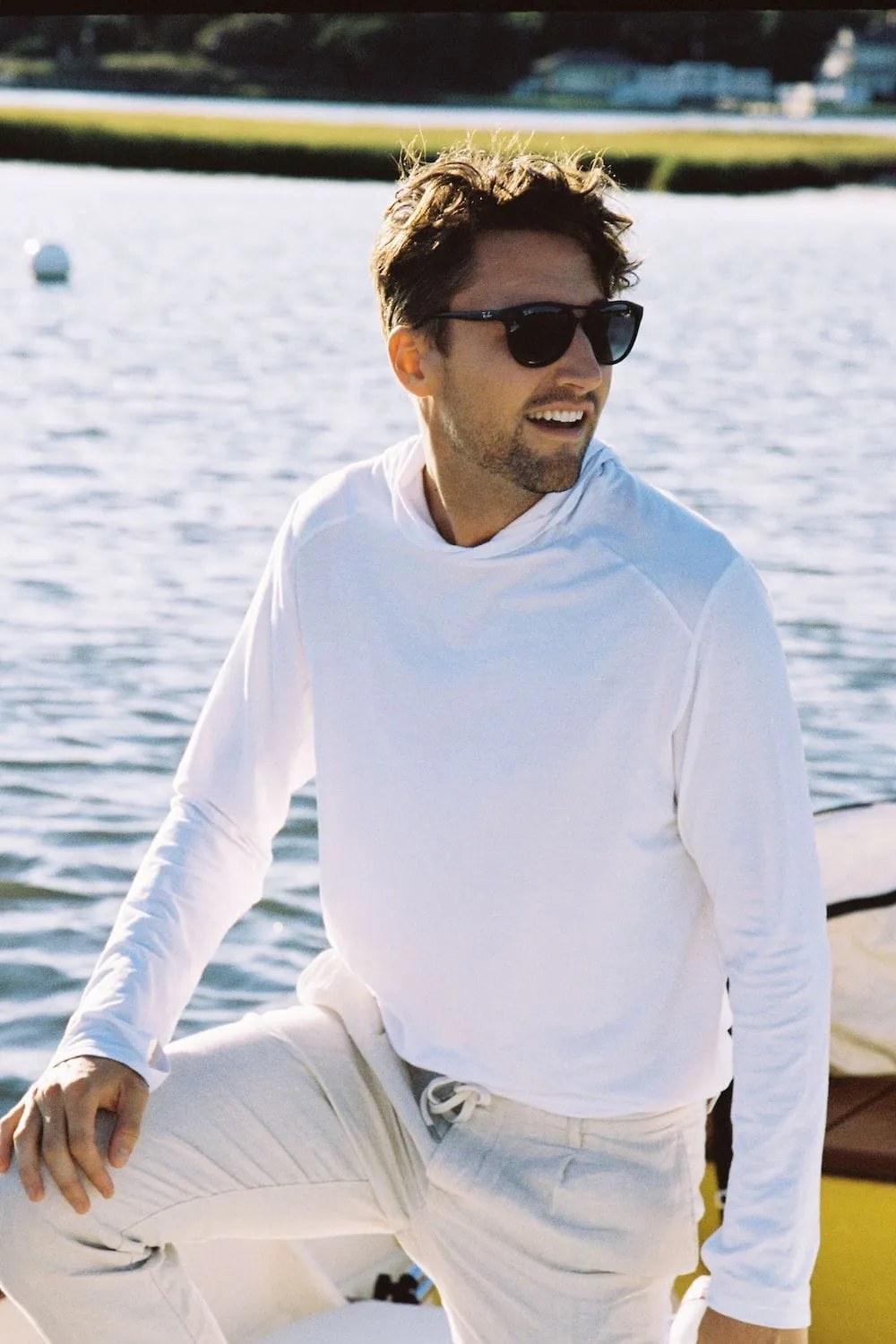 Coop Sun Hoodie - White sold by Daise product image thumbnail 2