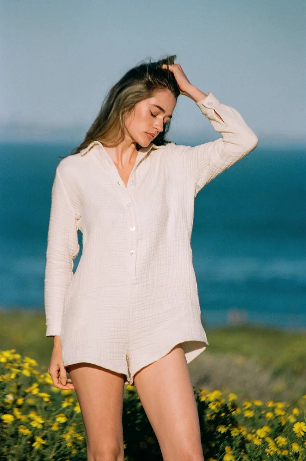 Piper Long Sleeve Playsuit sold by Daise product image thumbnail 3