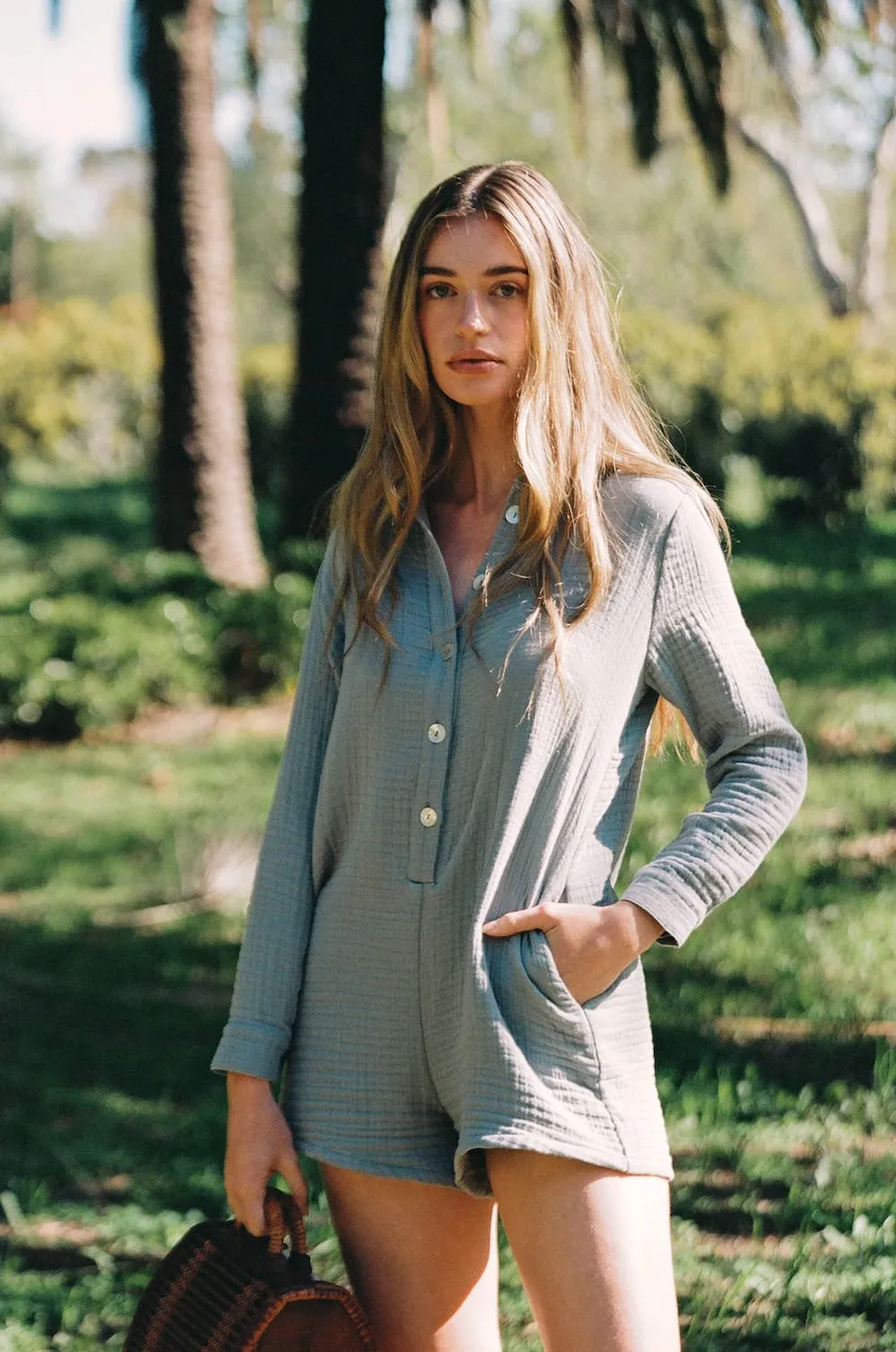 Piper Long Sleeve Playsuit sold by Daise product image thumbnail 4