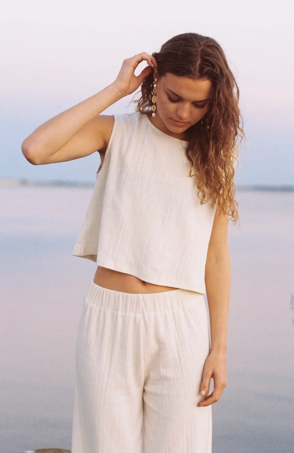 Lane Knit Tank sold by Daise