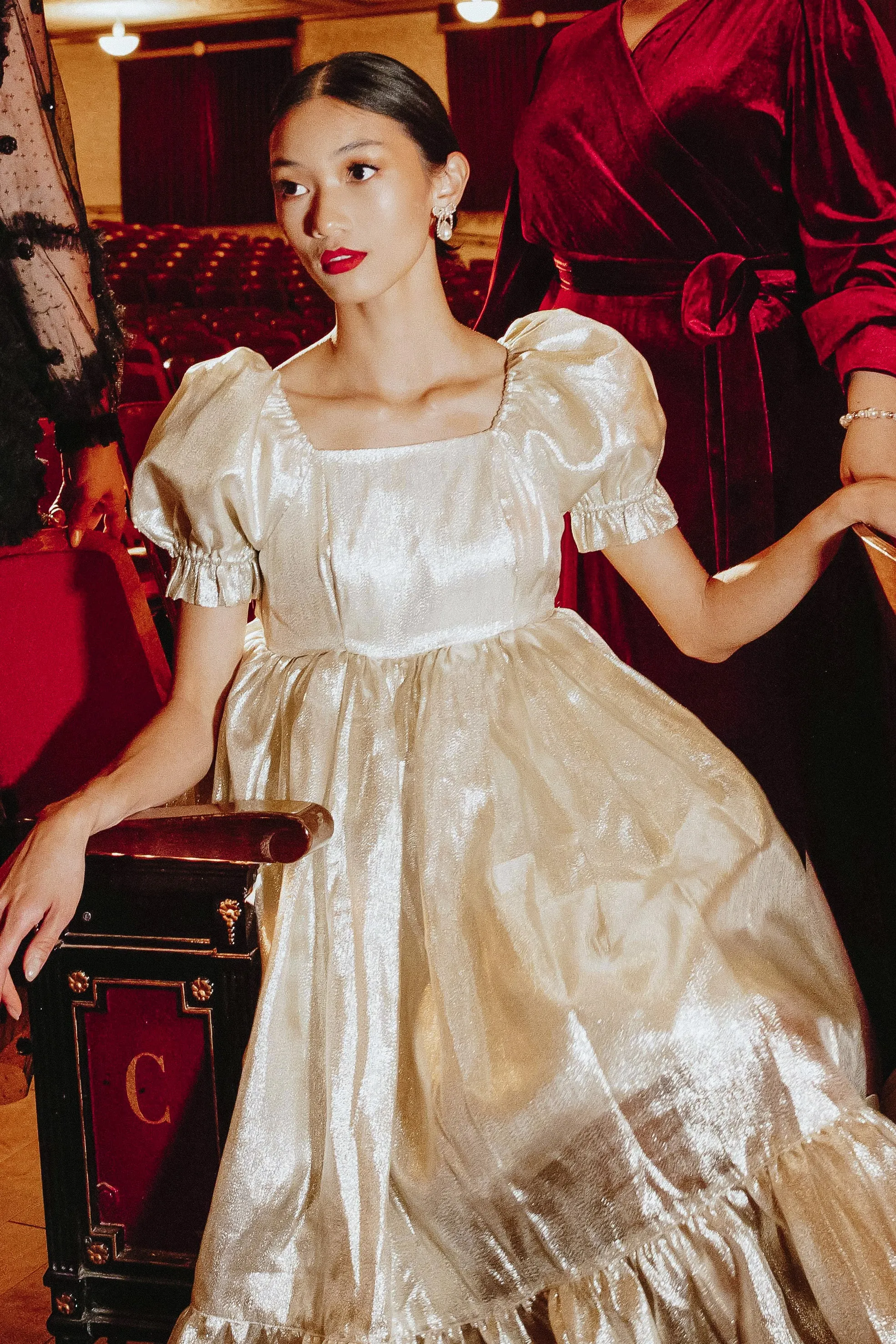 Coco Dress in Gold - FINAL SALE sold by Ivy City Co product image thumbnail 3