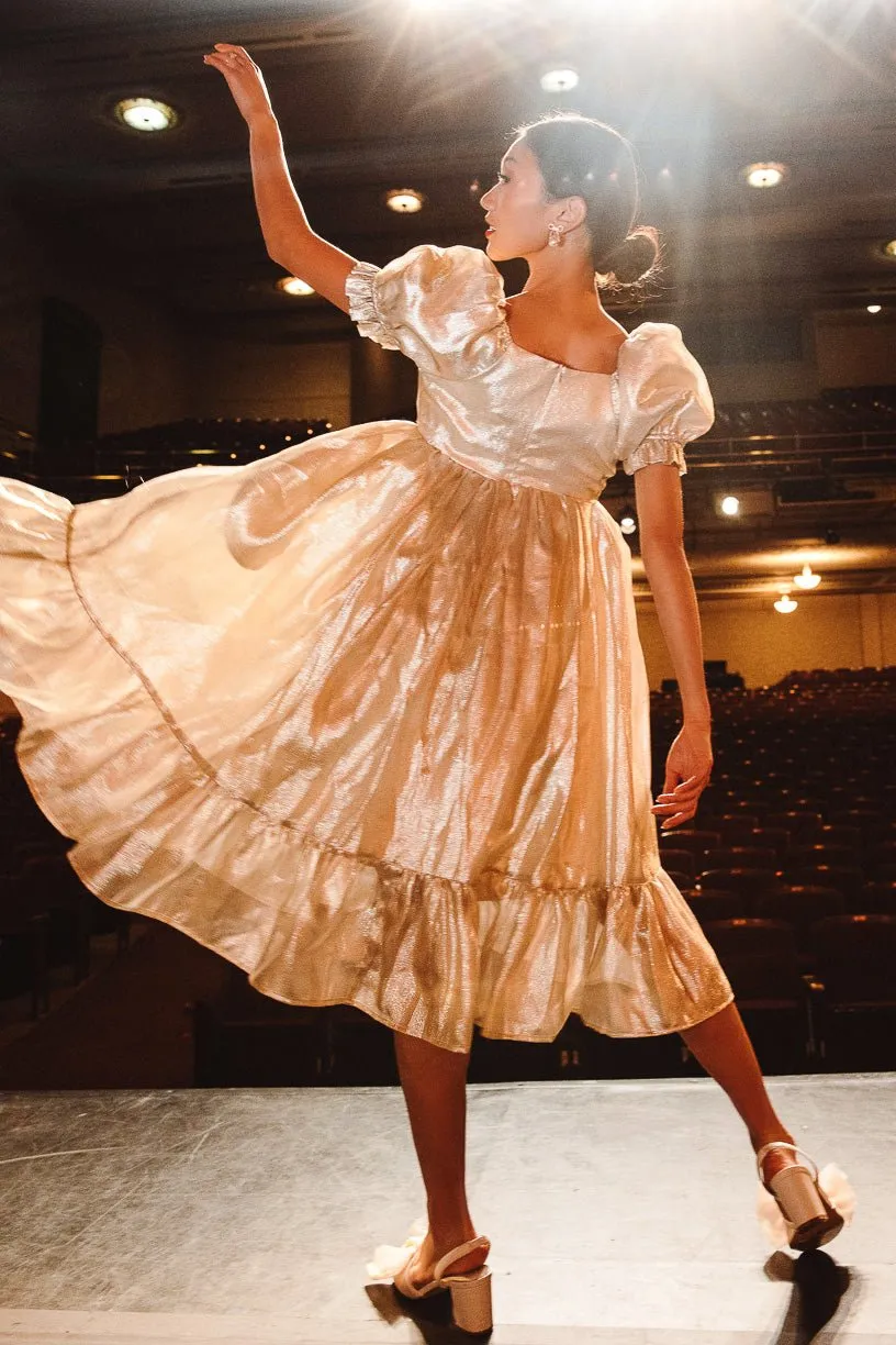 Coco Dress in Gold - FINAL SALE sold by Ivy City Co product image thumbnail 2