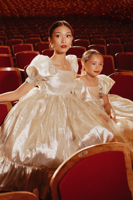 Coco Dress in Gold - FINAL SALE sold by Ivy City Co