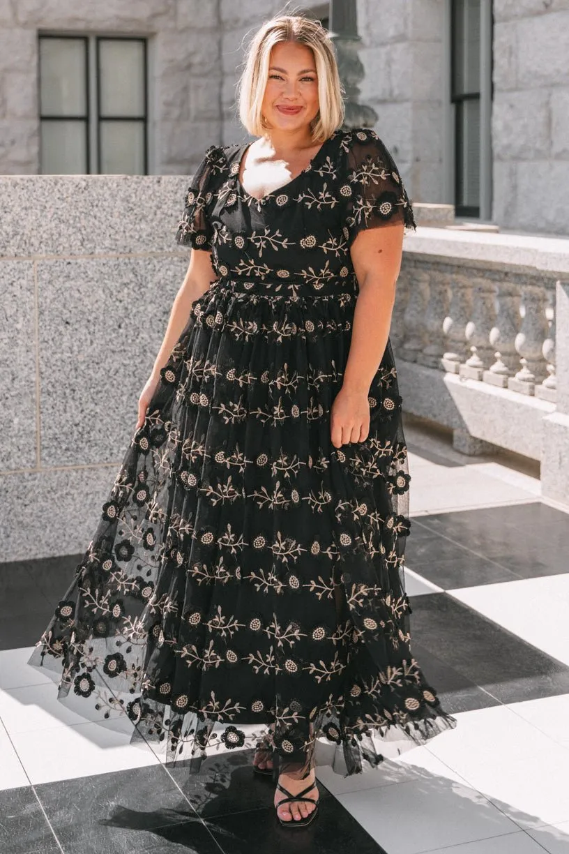 Athena Dress in Black - FINAL SALE sold by Ivy City Co