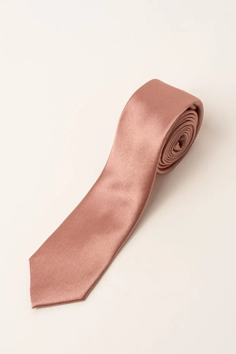 Mens Max Tie in Apricot Crush sold by Ivy City Co