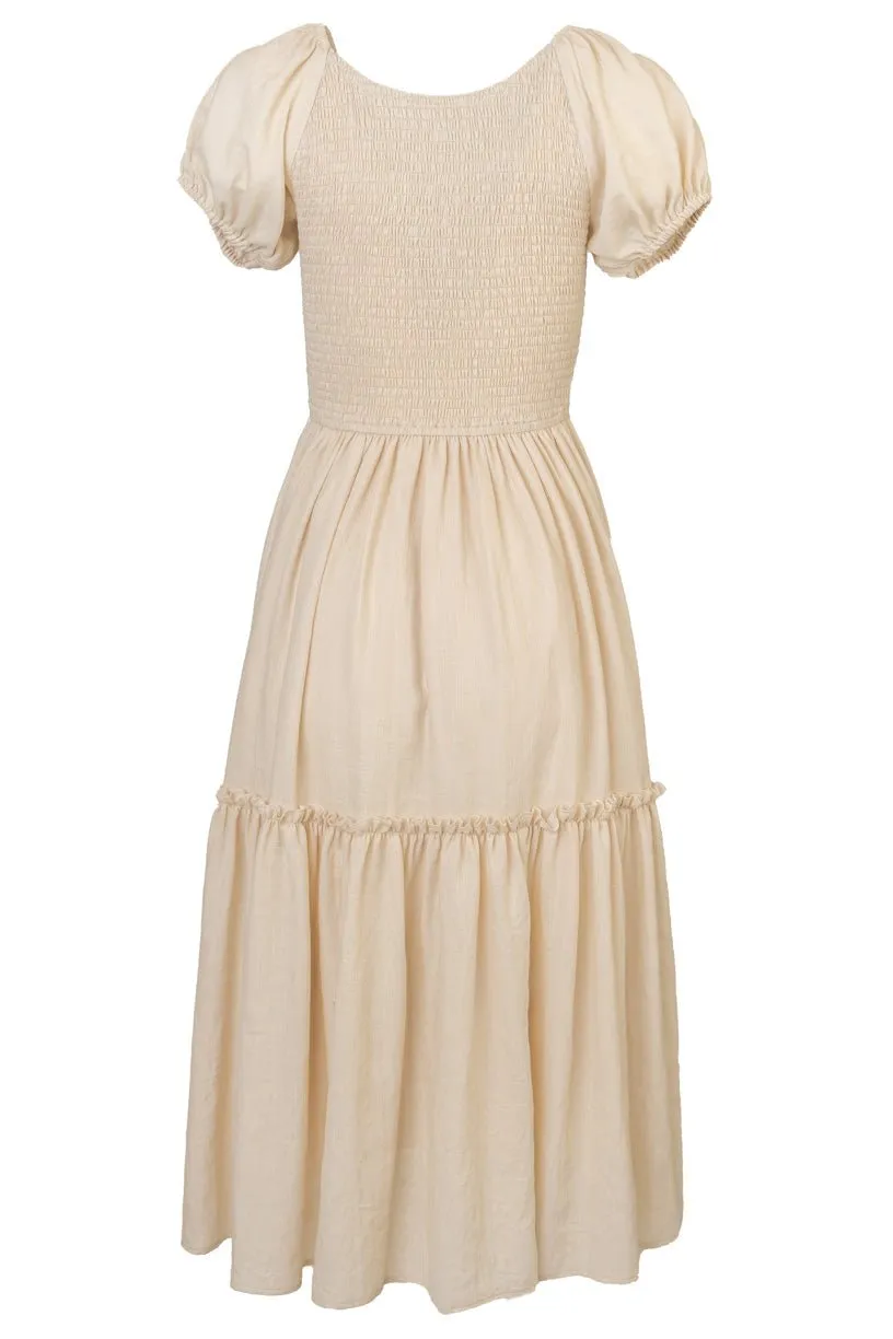 Sienna Dress in Cream - FINAL SALE sold by Ivy City Co product image thumbnail 3