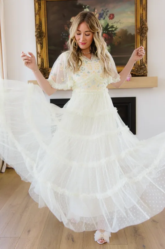 Annalise Dress in Light Yellow - FINAL SALE sold by Ivy City Co