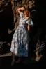Odette Dress in Blue Floral sold by Ivy City Co