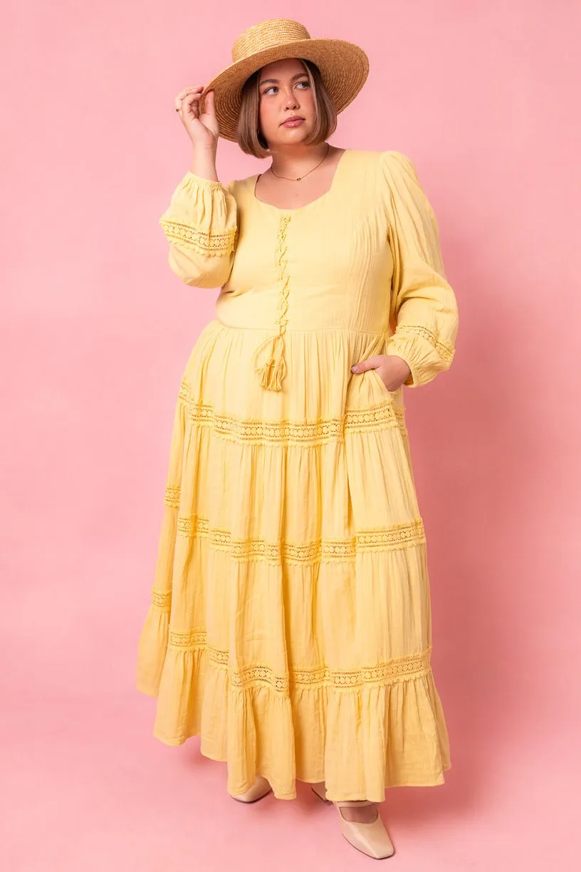 Joella Dress in Yellow - FINAL SALE sold by Ivy City Co product image thumbnail 4