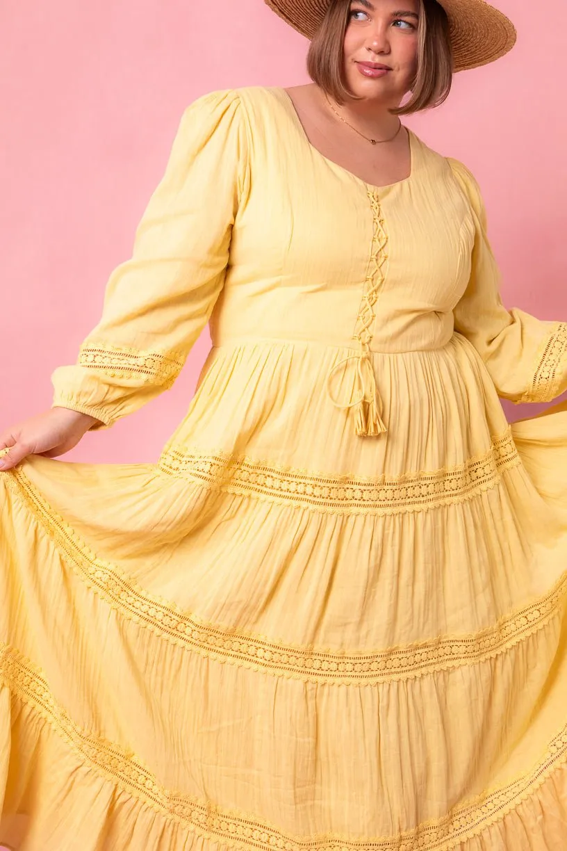 Joella Dress in Yellow - FINAL SALE sold by Ivy City Co product image thumbnail 5