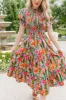 Delia Dress in Multicolor Floral - FINAL SALE sold by Ivy City Co