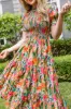 Delia Dress in Multicolor Floral - FINAL SALE sold by Ivy City Co