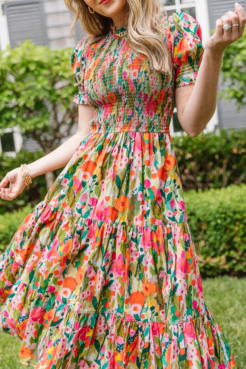 Delia Dress in Multicolor Floral - FINAL SALE sold by Ivy City Co product image thumbnail 3