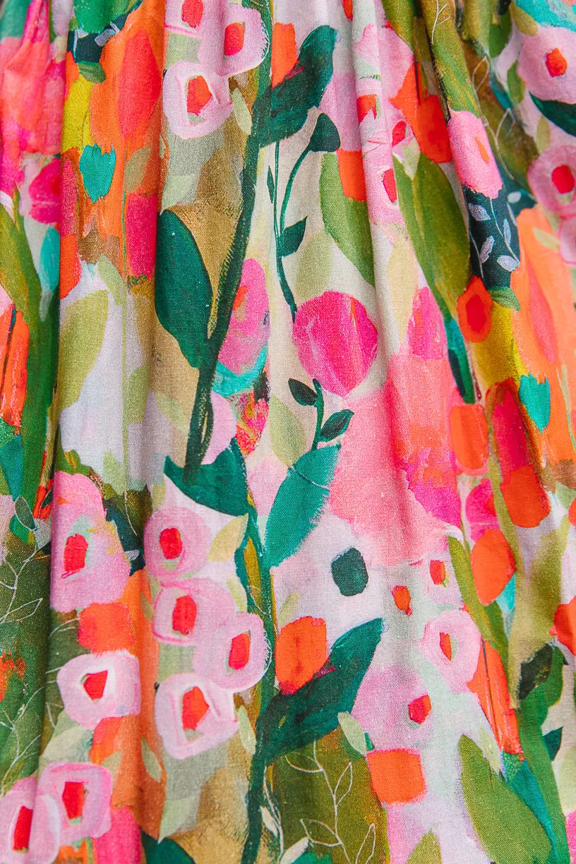 Delia Dress in Multicolor Floral - FINAL SALE sold by Ivy City Co product image thumbnail 4