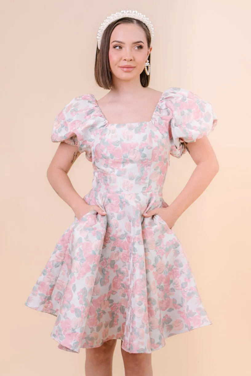 Ivanna Dress in Pastel Floral - FINAL SALE sold by Ivy City Co product image thumbnail 3