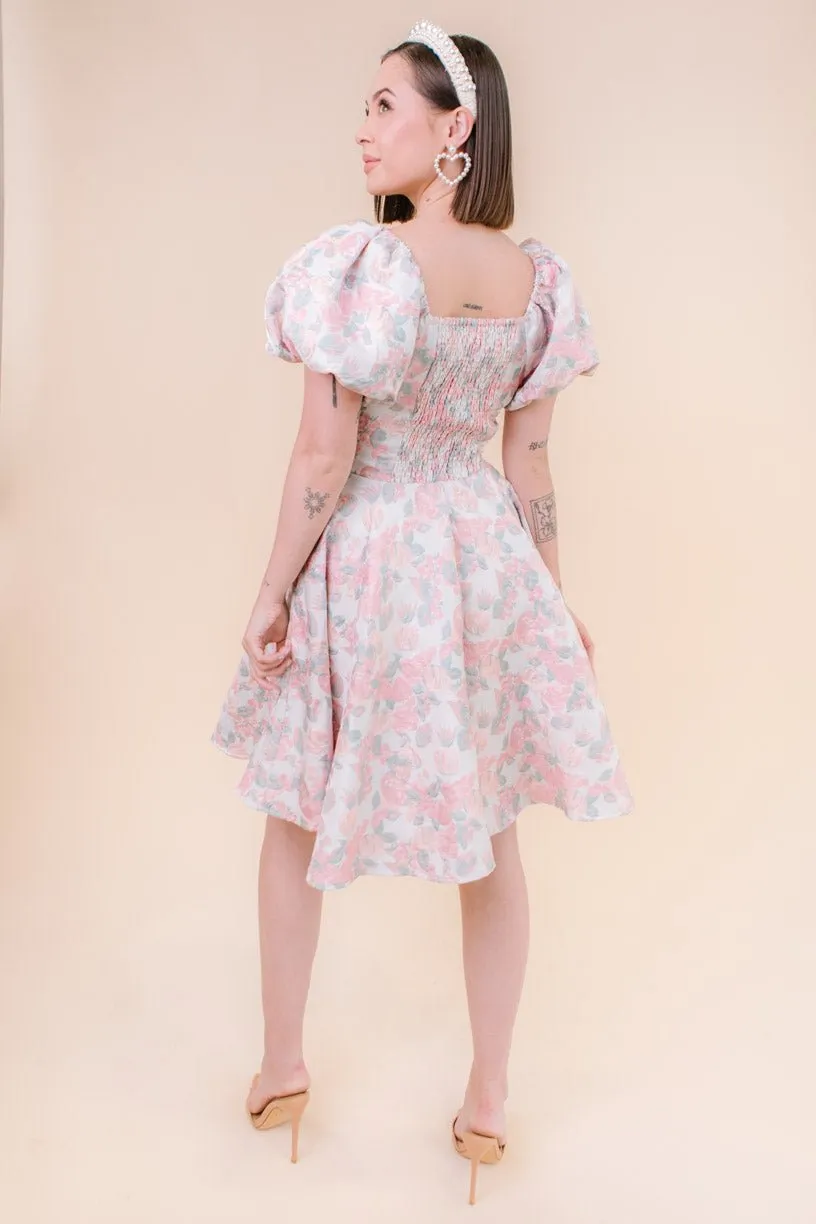 Ivanna Dress in Pastel Floral - FINAL SALE sold by Ivy City Co product image thumbnail 4