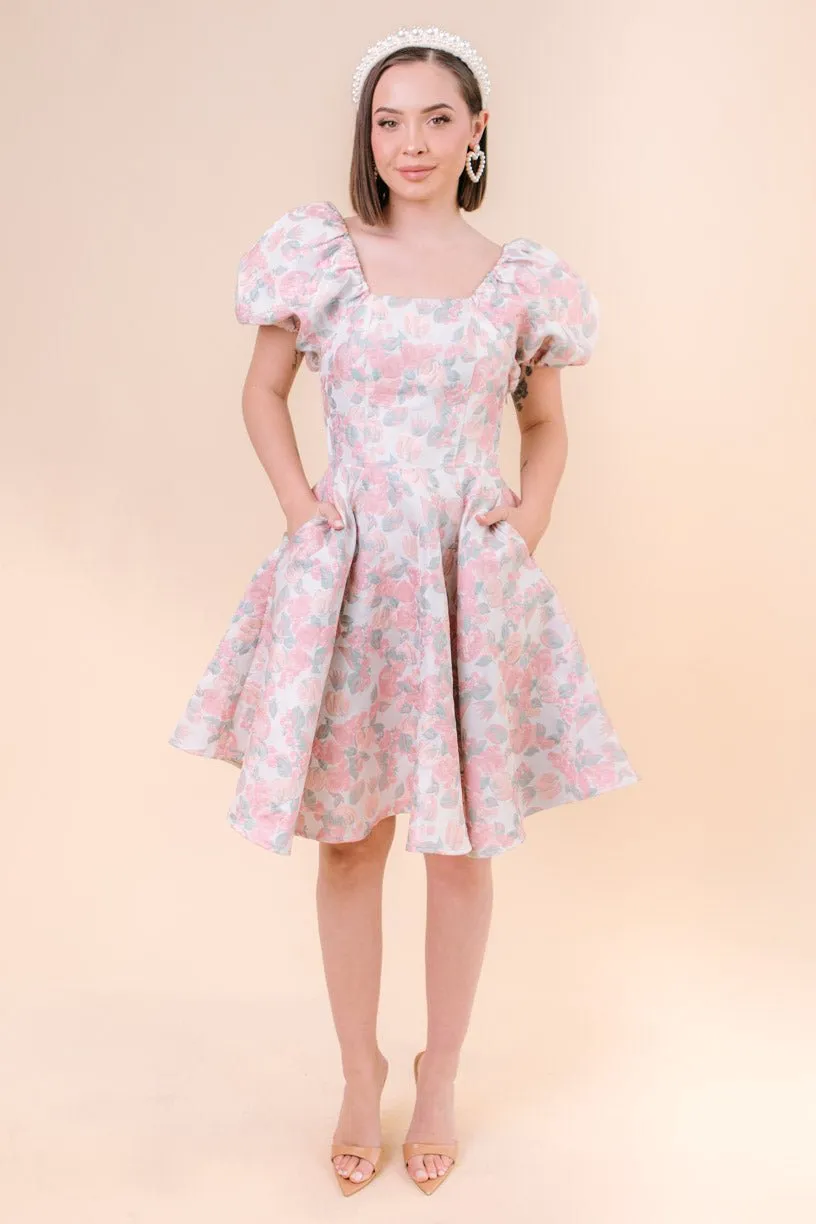 Ivanna Dress in Pastel Floral - FINAL SALE sold by Ivy City Co product image thumbnail 5